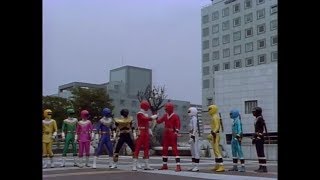 Tokusatsu in Review Ohranger Vs Kakuranger [upl. by Enerahs]