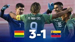 Eliminatorias Sudamericanas  Bolivia vs Venezuela  Fecha 7 [upl. by Carolle]