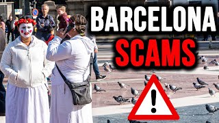 Barcelona SCAMS Tips For Avoiding Crime and Pickpockets in Spain [upl. by Sonstrom]