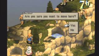 Lets Play Final Fantasy Tactics 19  Mountain Out of a Molehill [upl. by Ssegrub]