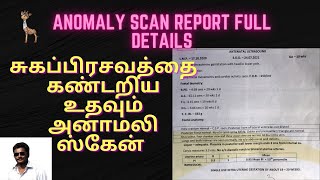 Anomaly scan in pregnancydetailed information  Tamil [upl. by Eanad]