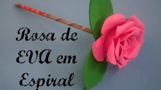 Rosa de EVA em Espiral [upl. by Attekram]