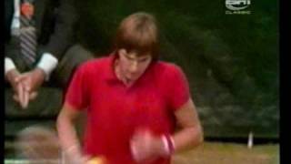 Connors US Open 1974 v Rosewall 22 [upl. by Aivuy]