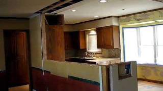 Galley Kitchen Open Floor Plan Remodel by Homework Remodels [upl. by Mairb21]