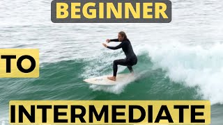 3 MONTH SURF PROGRESSION  Adv Beginner To Intermediate Female [upl. by Chico339]