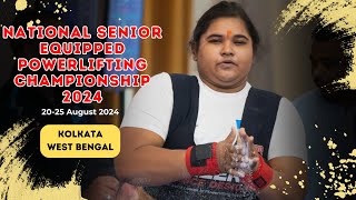 National Senior Equipped Powerlifting Championship 2024  83kg Men [upl. by Ivett577]