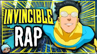 Invincible Rap  quotI Am Invinciblequot  GameboyJones OmniMan [upl. by Namilus]