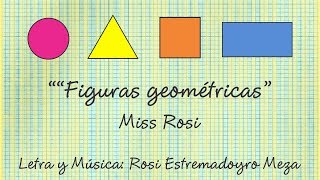 Figuras Geométricas  Miss Rosi [upl. by Drofyar]