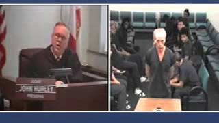 Judge Hurley in Broward Bond Court with David Hall [upl. by Hartnett]