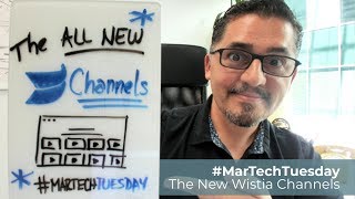 How to use Wistia Channels Embed a Video Gallery on your Website MartechTuesday [upl. by Mehcanem]