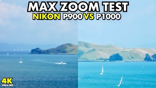 Nikon P900 vs P1000 Max Zoom Test  The Island [upl. by Adnawal476]