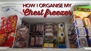 How I Organise My Chest Freezer  A Thousand Words [upl. by Artenra430]