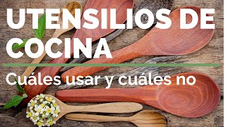 UTENSILIOS DE COCINA Cuáles usar y cuáles no 🍴 [upl. by Player]