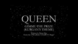 Queen  Gimme The Prize Kurgans Theme Official Lyric Video [upl. by Grayce685]