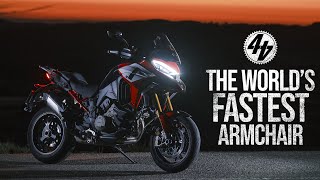 Ducati Multistrada V4 Pikes Peak  Review In California [upl. by Aneerb]