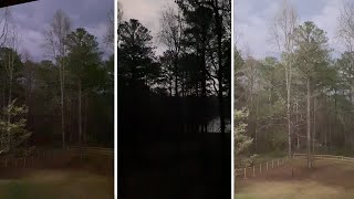 Tornado in Georgia looks like a scene from a scary movie [upl. by Lirva]