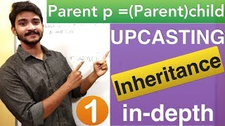 Explore object casting in java  parent p  new child  upcasting with dynamic method dispatch [upl. by Adebayo]