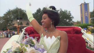 Tiana at WDW  Ceremony Tianas Showboat Jubilee and More [upl. by Asseral254]