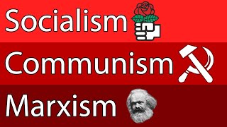 The Difference Between Socialism Communism and Marxism Explained by a Marxist [upl. by Ahselyt493]