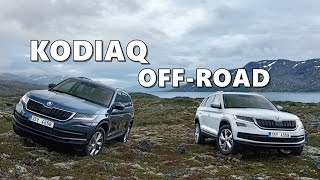 Skoda Kodiaq OffRoad Action [upl. by Nels]