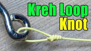 Kreh Loop Knot Tying Instructions  Fishing Knots [upl. by Wilterdink]