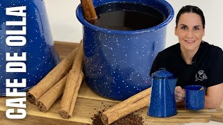 CAFE de OLLA receta TRADICIONAL MEXICANA [upl. by Jefferson90]