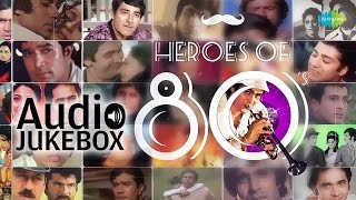 Best of 80s Hindi Songs  Evergreen Hindi Songs Jukebox  Bollywood Heroes Special [upl. by Syl]