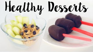 Best Healthy Desserts 5 Easy Recipes [upl. by Ahsaet]