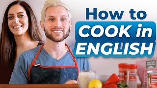 Learn How to Talk About COOKING in ENGLISH  Cooking Challenge [upl. by Marciano]