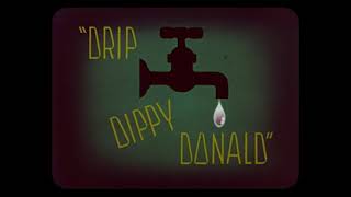 Donald Duck – Drip Dippy Donald 1948 – original RKO titles [upl. by Ilrebmik366]