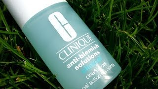 Clinique Anti Blemish Solutions Clinical Clearing Gel Review [upl. by Aihc]