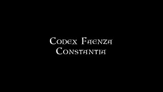 Codex Faenza  Constantia [upl. by Fonseca]