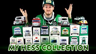 MY HESS TRUCK COLLECTION [upl. by Eseret761]