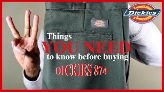 3 Things YOU NEED to know before buying Dickies 874 [upl. by Ramses]