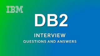 DB2 Interview Questions and Answers  IBM  RDBMS  Database Interview [upl. by Narat]