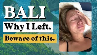 Why Im Leaving Bali  My Last Day Living in Bali VLOG  BEWARE OF THIS  Digital Nomad Life [upl. by Etz]