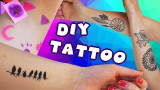 TUTO  FAUX TATOUAGES [upl. by Etna]