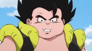 GOKU amp VEGETA FUSION  GOGETA  DRAGON BALL SUPER BROLY MOVIE  GOGETA VS BROLY [upl. by Rednirah]