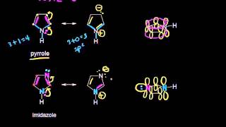 Aromatic heterocycles II  Aromatic Compounds  Organic chemistry  Khan Academy [upl. by Kylah]