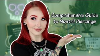 Comprehensive Guide to Nostril Piercings [upl. by Lorilyn]