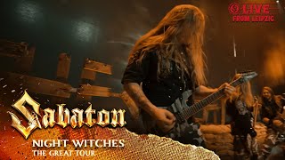 SABATON  Night Witches Live  The Great Tour  Leipzig [upl. by Portwin694]