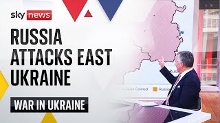 Ukraine War Why has Russia increased attacks in the east [upl. by Gasper]