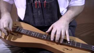 Folkcraft® Instruments SixString Mountain Dulcimer Demonstration [upl. by Latta]