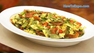 AUTHENTIC Fattoush Salad Recipe Fattoush Recipe Video [upl. by Anitsuj477]