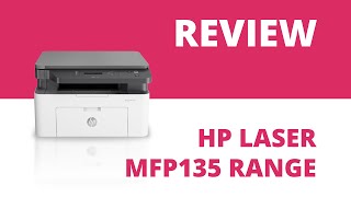 HP Laser MFP 135 A4 Mono Multifunction Printer Range [upl. by Enhpad]