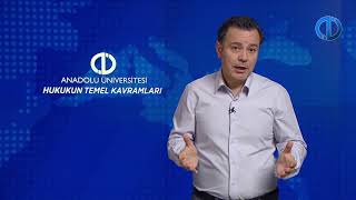 HUKUKUN TEMEL KAVRAMLARI  Ünite 1 Konu Anlatımı 1 [upl. by Suivart]