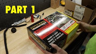 Painless Wiring Install PART1 [upl. by Ranit829]