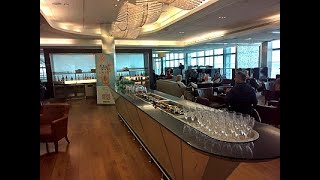 LHR London Heathrow British Airways Business Class lounge Terminal 5 South [upl. by Johanna]