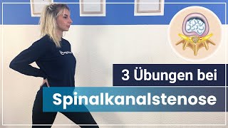 Spinalkanalstenose  3 Übungen die Dir helfen können  Ursachen  Symptome [upl. by Vinita]