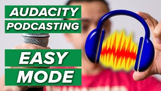 How to Record and Edit a Podcast in Audacity Complete Tutorial [upl. by Marquis]